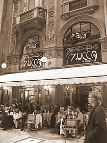 1867年創業のカフェ（ZUCCA：ミラノ）
